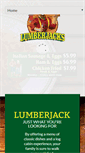 Mobile Screenshot of lumberjacksrestaurant.com